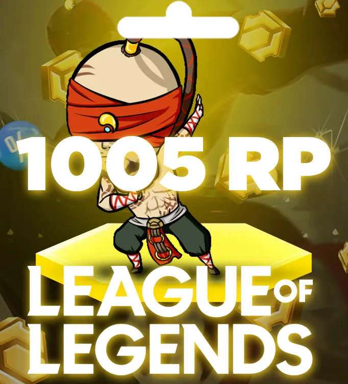 League Of Legends 1005 RP